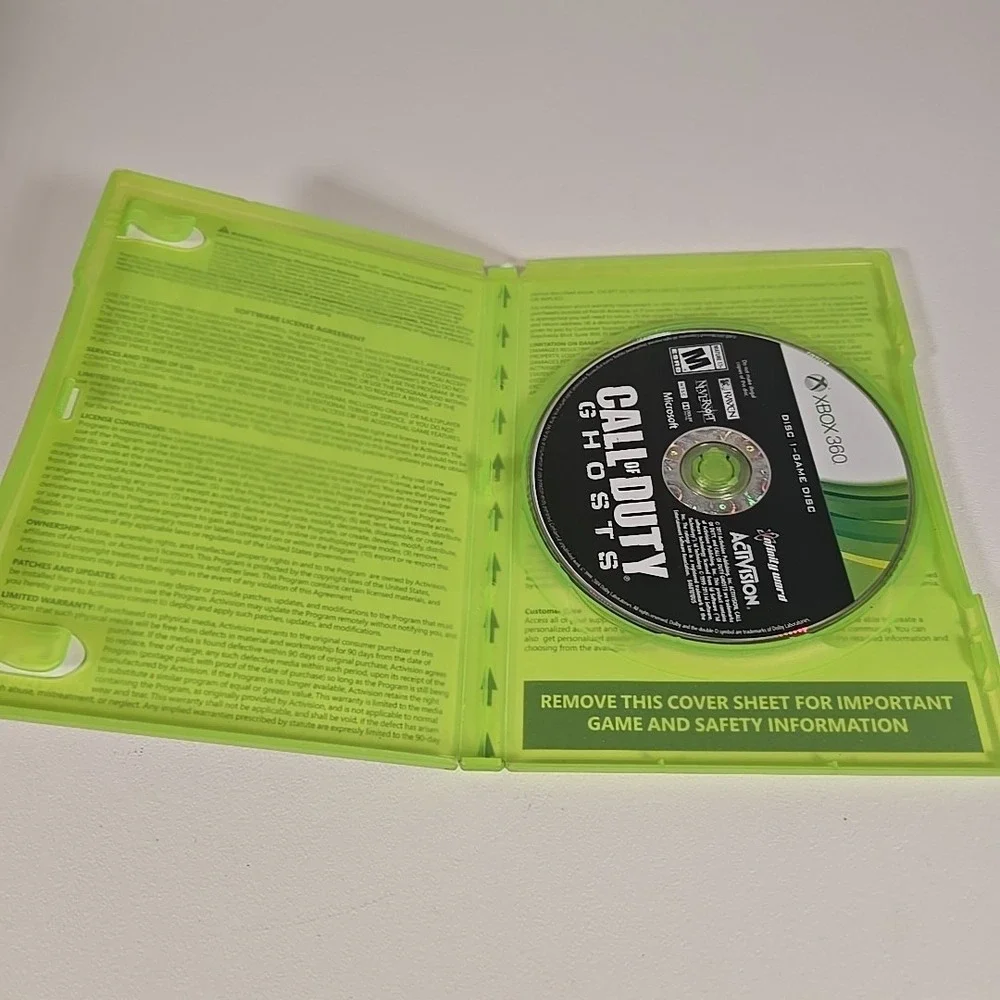 XBOX‎ 360 Call of Duty: Ghosts. Free FAST SHIPPING